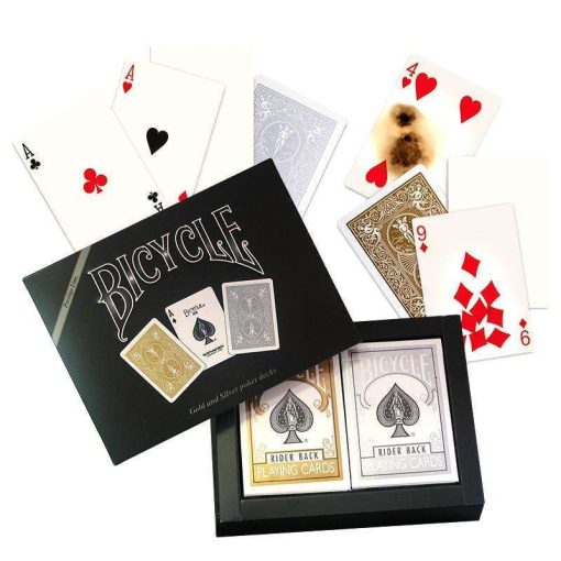 Bicycle - Prestige - 2 Deck set (Gold & Silver)