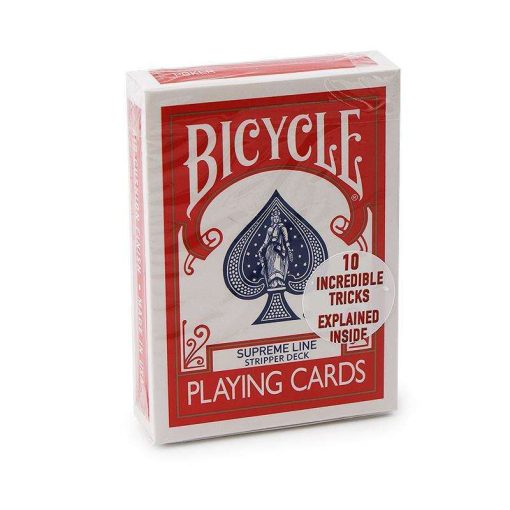 Bicycle - Supreme Line - Stripper Deck - Red back