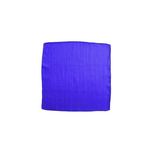 Silk Squares - 20 cm (9 inches) - Blue