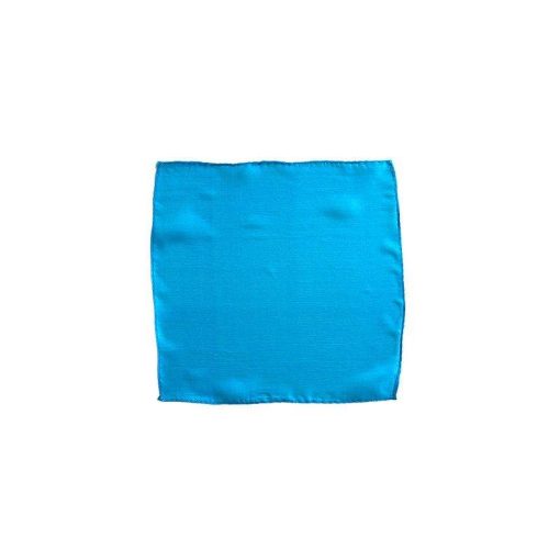 Silk Squares - 20 cm (9 inches) - Turquoise