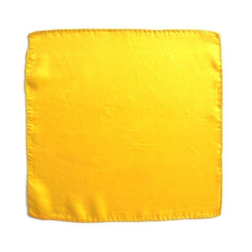 Silk Squares - 60 cm (24 inches) - Yellow