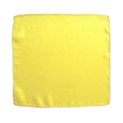 Silk Squares - 60 cm (24 inches) - Lemon