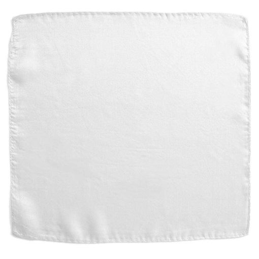 Silk Squares - 90 cm (36 inches) - White