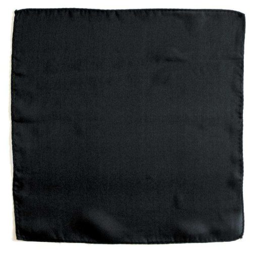 Silk Squares - 90 cm (36 inches) - Black