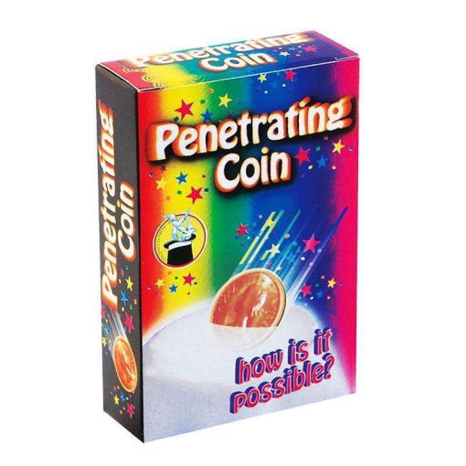 Penetrating coin