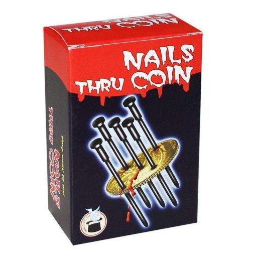 Nails Thru Coin - With 5 Nails