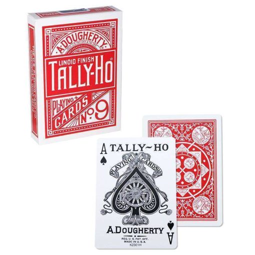 Tally Ho - Fan Back - Red back